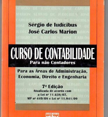 خرید و دانلود نسخه کامل کتاب Curso de Contabilidade para não Contadores: Para as Áreas de Administração, Economia, Direito e Engenharia