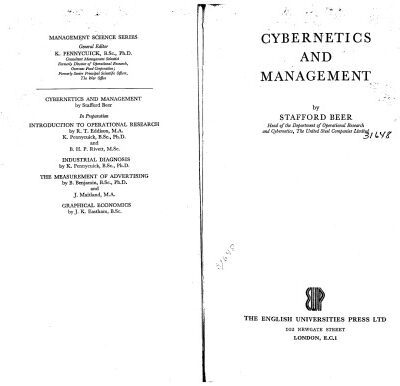 خرید و دانلود نسخه کامل کتاب Cybernetics and Management