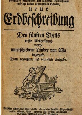 خرید و دانلود نسخه کامل کتاب D. Anton Friderich Büschings neue Erdbeschrebung, welche unterschiedene Länder von Asia begreift
