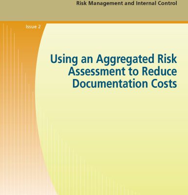 خرید و دانلود نسخه کامل کتاب А Тор-Down Approach to Risk Management and Internal Control: Issue #2: Using an Aggregated Risk Assessment to Reduce Documentation Costs