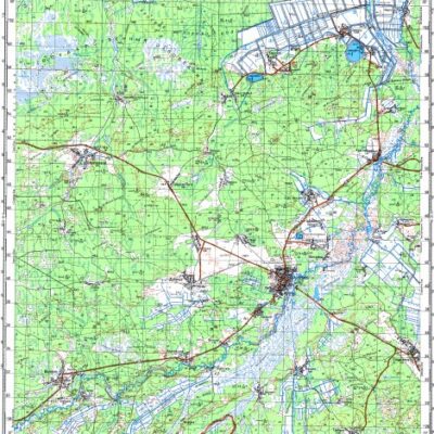 خرید و دانلود نسخه کامل کتاب Житомирська область. Топографічні карти
