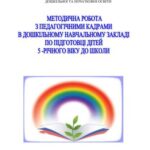 خرید و دانلود نسخه کامل کتاب Методична робота з педагогічними кадрами в ДНЗ по підготовці дітей 5-річного віку до школи