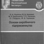 خرید و دانلود نسخه کامل کتاب Основи виробничого підприємництва