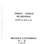 خرید و دانلود نسخه کامل کتاب Основи теорије нелинеарних осцилација Osnovi teorije nelinearnih oscilacija
