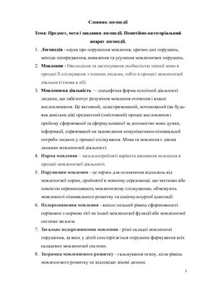 خرید و دانلود نسخه کامل کتاب Словник з логопедії