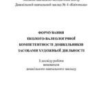 خرید و دانلود نسخه کامل کتاب Формування еколого-валеологічної компетентності дошкільників засобами художньої діяльності