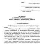 خرید و دانلود نسخه کامل کتاب Інструкція з охорони праці для продавця продовольчих товарів