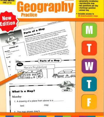 خرید و دانلود نسخه کامل کتاب Daily Geography Practice. Grade 1