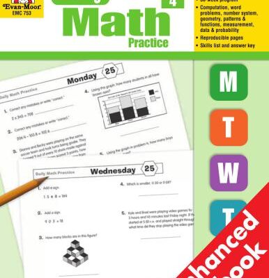 خرید و دانلود نسخه کامل کتاب Daily Math Practice GR4 EMC753