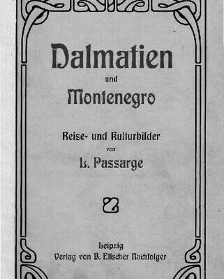 خرید و دانلود نسخه کامل کتاب Dalmatien und Montenegro : Reise- und Kulturbilder