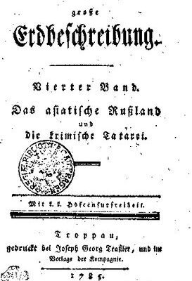 خرید و دانلود نسخه کامل کتاب Das asiatische Rußland und die krimische Tatarei