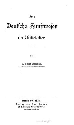خرید و دانلود نسخه کامل کتاب Das deutsche Zunftwesen im Mittelalter_68c2020d8bc68.jpeg خرید و دانلود نسخه کامل کتاب Das deutsche Zunftwesen im Mittelalter