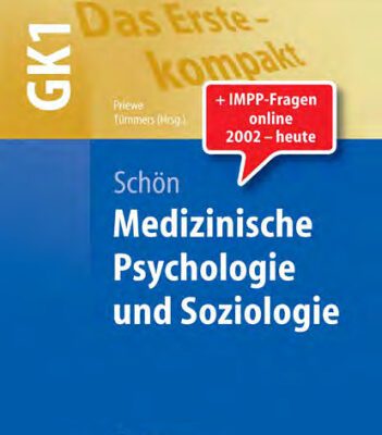خرید و دانلود نسخه کامل کتاب Das Erste – kompakt. Medizinische Psychologie und Soziologie: GK1