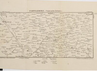 خرید و دانلود نسخه کامل کتاب Das Fichtelgebirge und die Fränkische Schweiz. Mit besonderer Berücksichtigung von Bamberg und Bayreuth