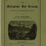 خرید و دانلود نسخه کامل کتاب Das Königliche Bad Teinach, medicinisch [mdizinisch] und topographisch-historisch dargestellt