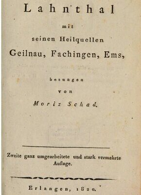 خرید و دانلود نسخه کامل کتاب Das Lahnthal [Lahntal] mit seinen Heilquellen Geilnau, Fachingen, Ems