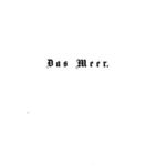 خرید و دانلود نسخه کامل کتاب Das Meer