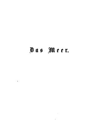 خرید و دانلود نسخه کامل کتاب Das Meer