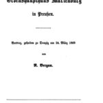 خرید و دانلود نسخه کامل کتاب Das Ordenshaupthaus Marienburg in Preußen. Vortrag, gehalten zu Danzig am 24. März 1868