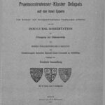 خرید و دانلود نسخه کامل کتاب Das Prämonstratenser-Kloster Delapais auf der Insel Cypern vom kirchen- und kunstgeschichtlichen Standpunkte aus erläutert