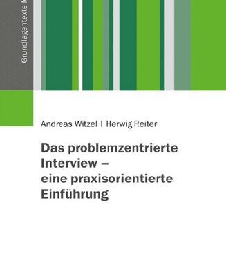 خرید و دانلود نسخه کامل کتاب Das problemzentrierte Interview – eine praxisorientierte Einführung