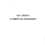 خرید و دانلود نسخه کامل کتاب Das Seebad als Heilmittel gegen Nervenkrankheiten