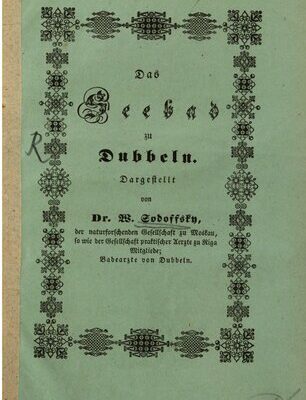 خرید و دانلود نسخه کامل کتاب Das Seebad zu Dubbeln