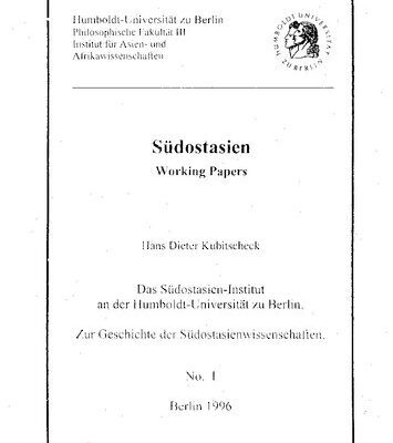 خرید و دانلود نسخه کامل کتاب Das Südostasien-Institut an der Humboldt-Universität zu Berlin : Zur Geschichte der Südostasienwissenschaften – Zvischenbericht vorgelegt aus Anlaß des 10th European Colloquiums on lrndonesian and Mala)~ Studies (ECIMS), Berlin~ 17. bis 22. Juni 1996