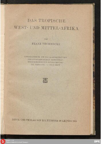 خرید و دانلود نسخه کامل کتاب Das tropische West- und Mittel-Afrika_68c11349dbb7a.jpeg خرید و دانلود نسخه کامل کتاب Das tropische West- und Mittel-Afrika