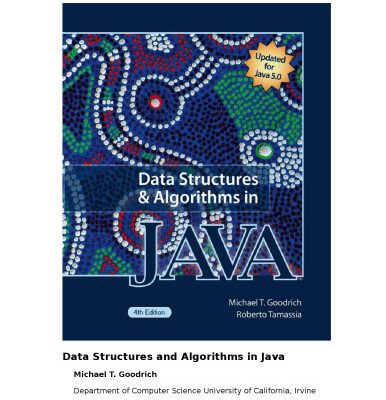 خرید و دانلود نسخه کامل کتاب Data Structures and Algorithms in Java, 4th Edition