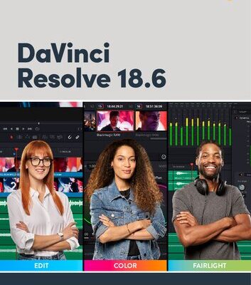 خرید و دانلود نسخه کامل کتاب DaVinci Resolve 18.6