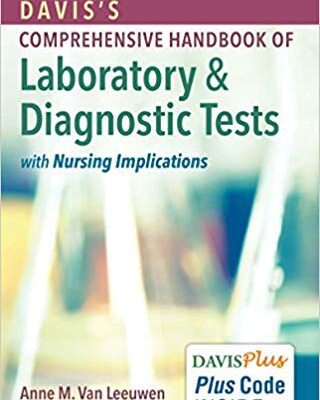 خرید و دانلود نسخه کامل کتاب Davis’s Comprehensive Handbook of Laboratory and Diagnostic Tests With Nursing Implications 7th Edition