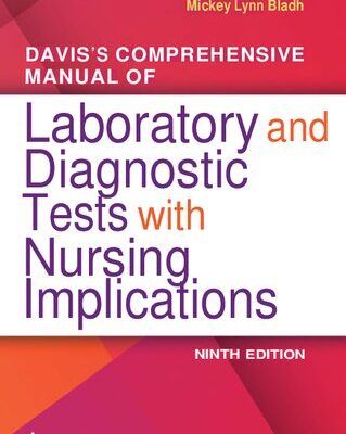 خرید و دانلود نسخه کامل کتاب Davis’s Comprehensive Manual of Laboratory and Diagnostic Tests