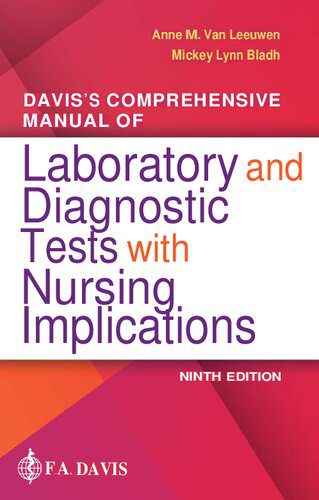 خرید و دانلود نسخه کامل کتاب Davis’s Comprehensive Manual of Laboratory and Diagnostic Tests_68b6043d9f85d.jpeg خرید و دانلود نسخه کامل کتاب Davis’s Comprehensive Manual of Laboratory and Diagnostic Tests