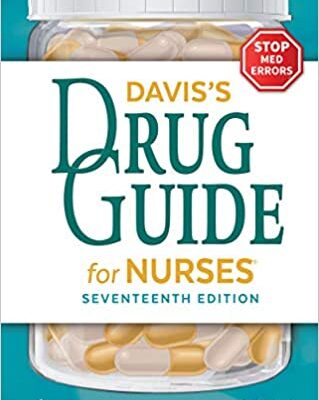 خرید و دانلود نسخه کامل کتاب Davis’s Drug Guide for Nurses (17th Edition) [2020] – Orginal PDF