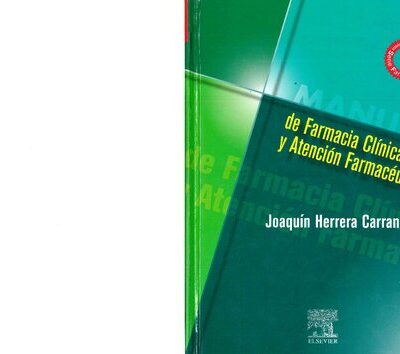 خرید و دانلود نسخه کامل کتاب De Farmacia Clinica y Atencion Farmaceutica