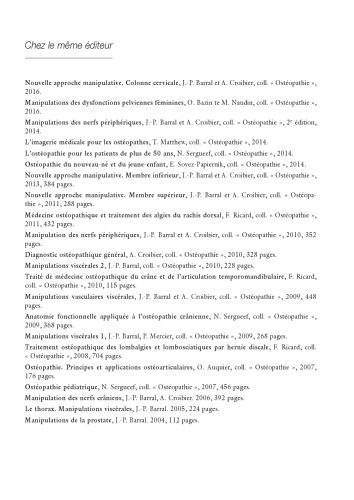 خرید و دانلود نسخه کامل کتاب De la biomécanique à la manipulation ostéo-articulaire. Thorax et rachis cervical_68bb7b9229b10.jpeg خرید و دانلود نسخه کامل کتاب De la biomécanique à la manipulation ostéo-articulaire. Thorax et rachis cervical