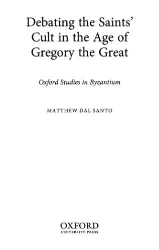 خرید و دانلود نسخه کامل کتاب Debating the Saints Cult in the Age of Gregory the Great_68c6cc54046de.jpeg خرید و دانلود نسخه کامل کتاب Debating the Saints Cult in the Age of Gregory the Great