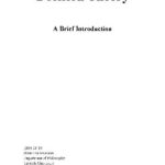 خرید و دانلود نسخه کامل کتاب decision theory – a brief introduction