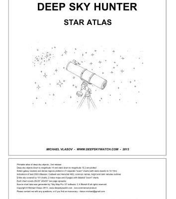 خرید و دانلود نسخه کامل کتاب Deep sky hunter. Star atlas