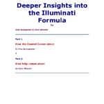 خرید و دانلود نسخه کامل کتاب Deeper Insights into the Illuminati Forumula