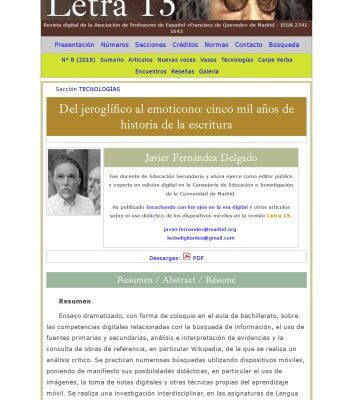 خرید و دانلود نسخه کامل کتاب Del jeroglífico al emoticono: cinco mil años de historia de la escritura