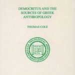 خرید و دانلود نسخه کامل کتاب Democritus and the Sources of Greek Anthropology (Philological Monographs Series Number 25)