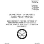 خرید و دانلود نسخه کامل کتاب Department of defense interface standart. Requirements for the control of electromagnetic interference characteristics of subsystems and equipment