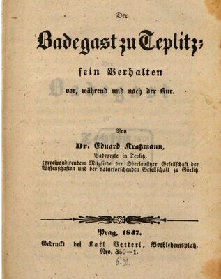 خرید و دانلود نسخه کامل کتاب Der Badegast zu Teplitz ; sein Verhalten vor, während und nach der Kur