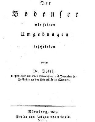 خرید و دانلود نسخه کامل کتاب Der Bodensee mit seinen Umgebungen