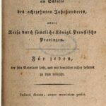 خرید و دانلود نسخه کامل کتاب Der Brandenburgisch-Preußische Staat am Schlusse des achtzehnten Jahrhunderts, oder: Reise durch sämtliche Königl. Preußische Provinzen