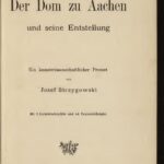 خرید و دانلود نسخه کامل کتاب Der Dom zu Aachen und seine Entstellung : Ein kunstwissenschaftlicher Protest