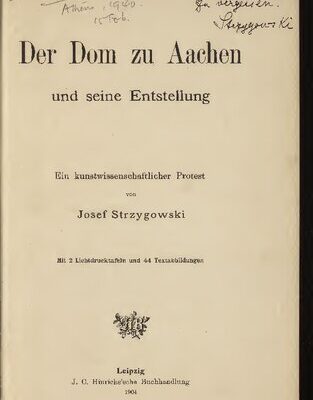 خرید و دانلود نسخه کامل کتاب Der Dom zu Aachen und seine Entstellung : Ein kunstwissenschaftlicher Protest