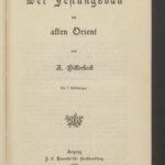 خرید و دانلود نسخه کامل کتاب Der Festungsbau im alten Orient